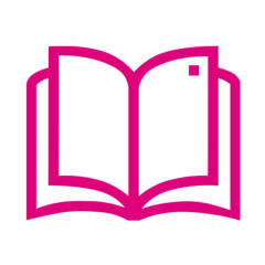 Icon: Open book Icon: Open book