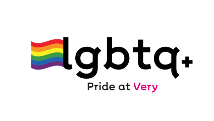 Logo: LGBTQ+ - Pride at Very