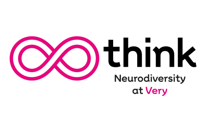 Logo: THINK - Neurodiversity at Very