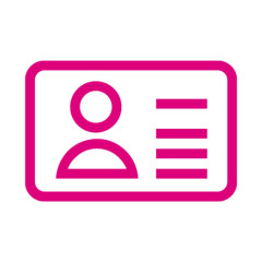 Icon: Taste card Icon: Taste card